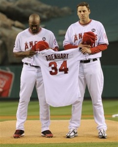 Torri Hunter and John Lackey
