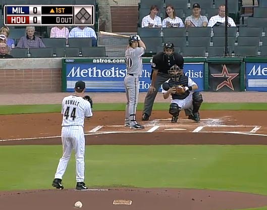 No sign of the guys at the 1st pitch.